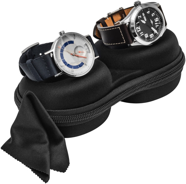 WATCHPOD Double Watch Travel Case
